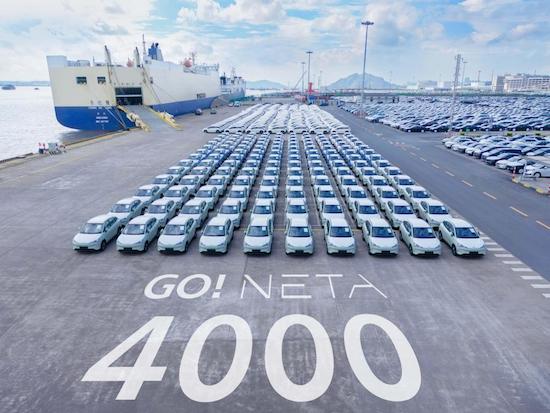 4000台哪吒汽车发运海外 “中国哪吒”向“世界哪吒”加速进化_fororder_image001