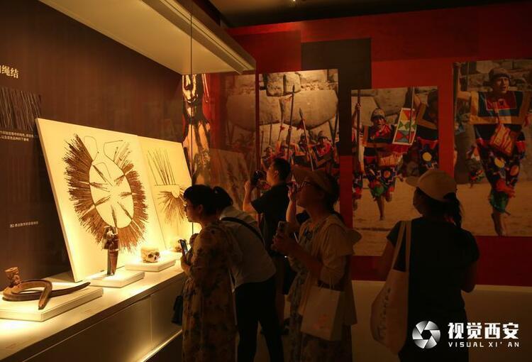 “消失的文明——印加人和帝国四方之地”展览在陕历博开幕