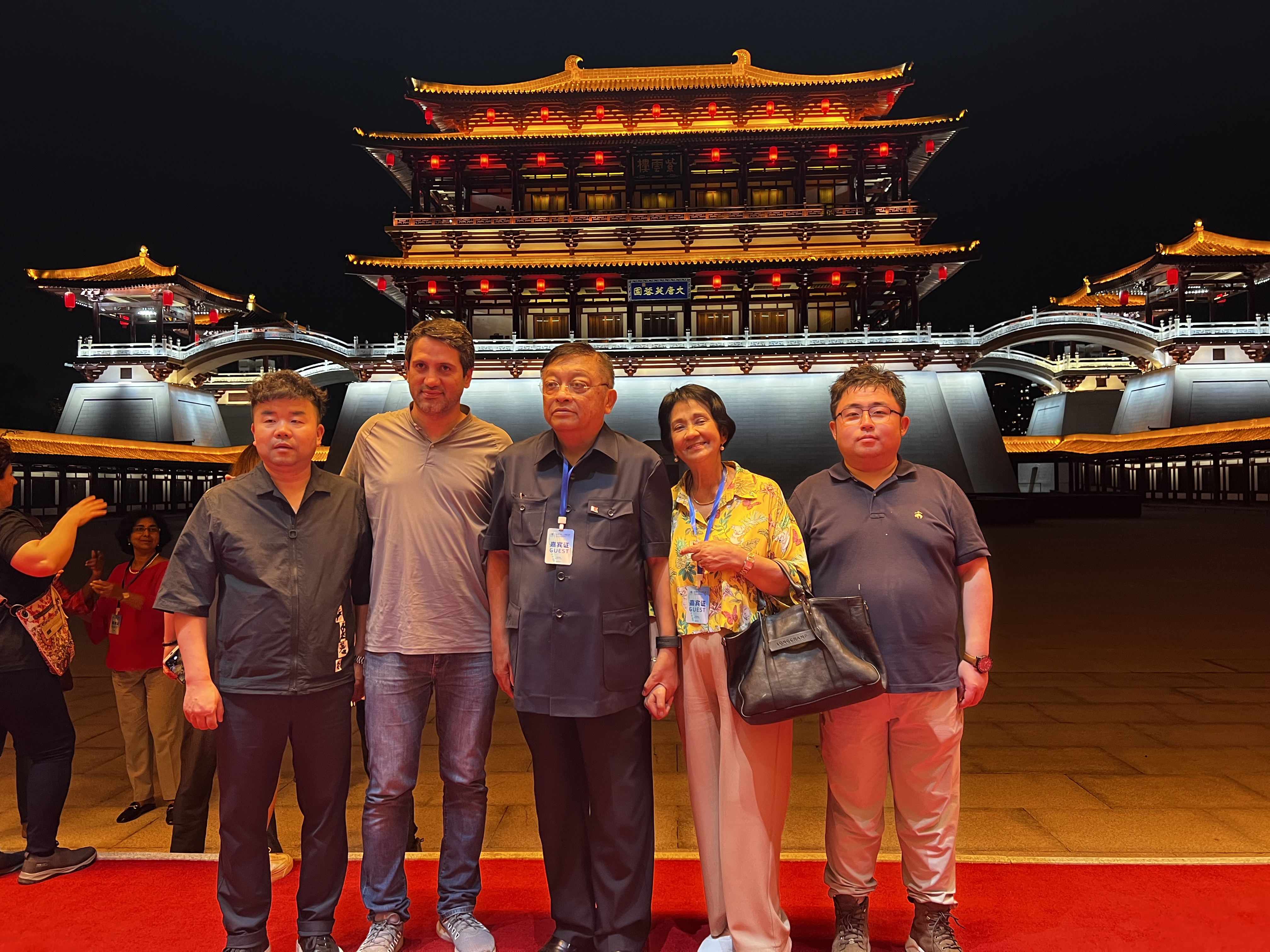 组图｜驻华外交官游大唐芙蓉园 感受唐代灿烂文化_fororder_微信图片_20230608091331