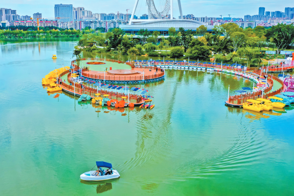 福州晋安湖游线试营业 7月有望实现“河湖相通”_fororder_截图20230609093427