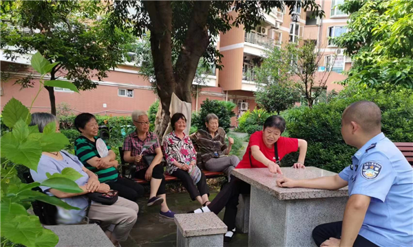 重庆市大渡口区：“院坝小讲堂”反诈宣传送教上门_fororder_图片1