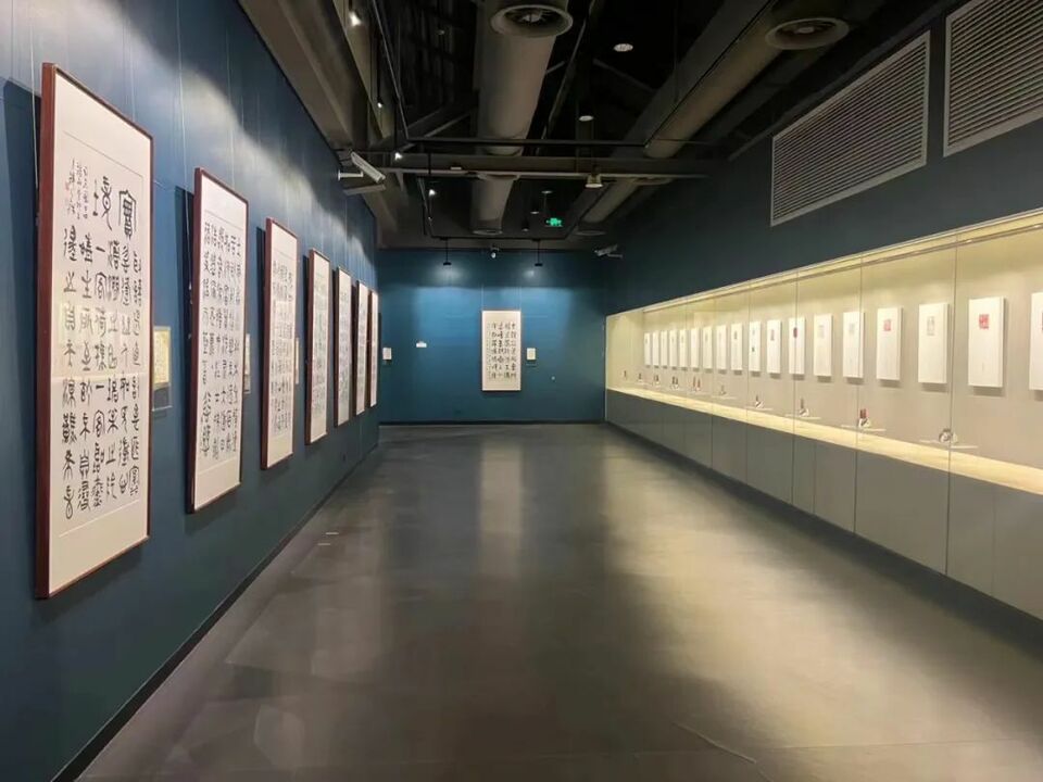 “摩挲钟鼎 陶写本心——韩天雍篆书篆刻新作展”在韩天衡美术馆揭幕