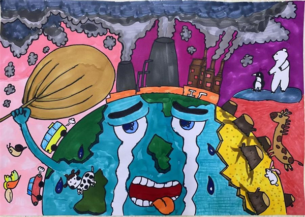 （环境专题）妙笔绘生态 沈阳市第四届儿童生态环保绘画大赛作品展播（四）_fororder_绘画4-1