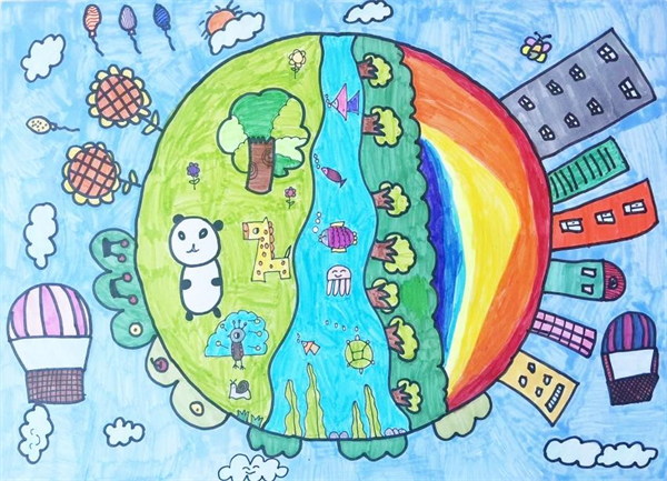 （环境专题）妙笔绘生态 沈阳市第四届儿童生态环保绘画大赛作品展播（四）_fororder_绘画4-2