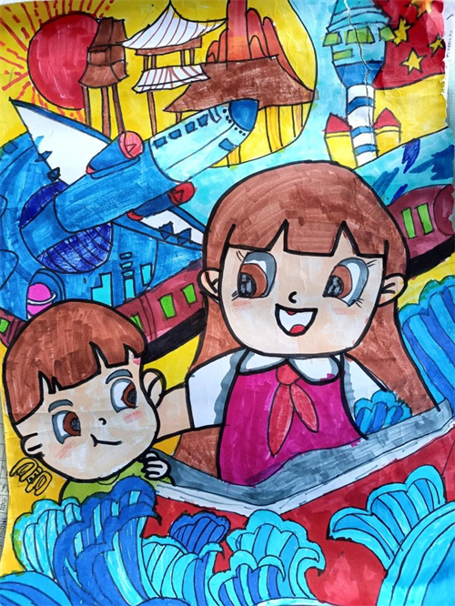 （环境专题）妙笔绘生态 沈阳市第四届儿童生态环保绘画大赛作品展播（四）_fororder_绘画4-4
