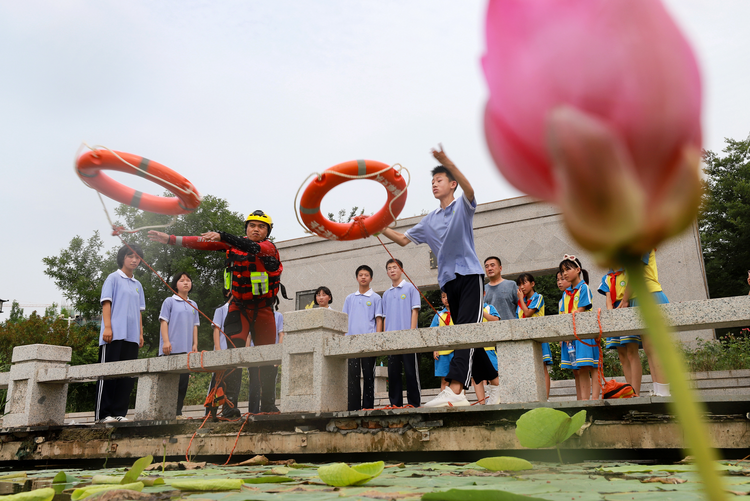 河北肥乡：学习防溺水 安全过暑假_fororder_图片5