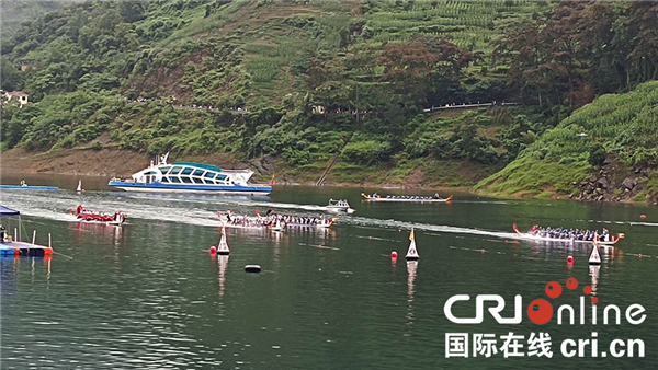 重庆市第三届龙舟公开赛（武隆站）暨第十六届武隆芙蓉江龙舟锦标赛开赛_fororder_图片2