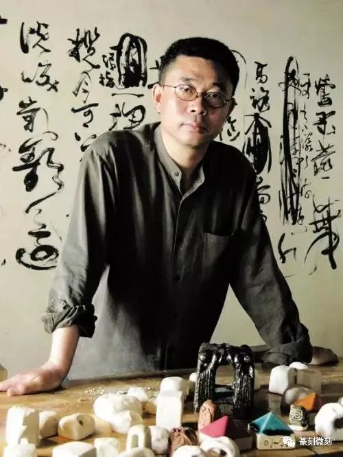 中书协副主席王丹的陶印作品，被誉为“中国陶印第一人”