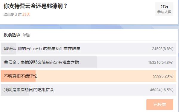曹云金开撕郭德纲 网友态度大逆转：郭德纲太刻薄