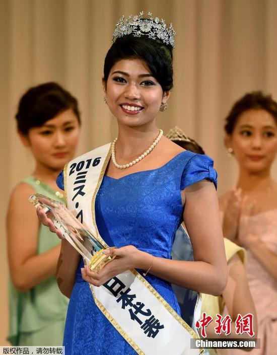 日本世界小姐出炉日本气愤:明j明是印度代表