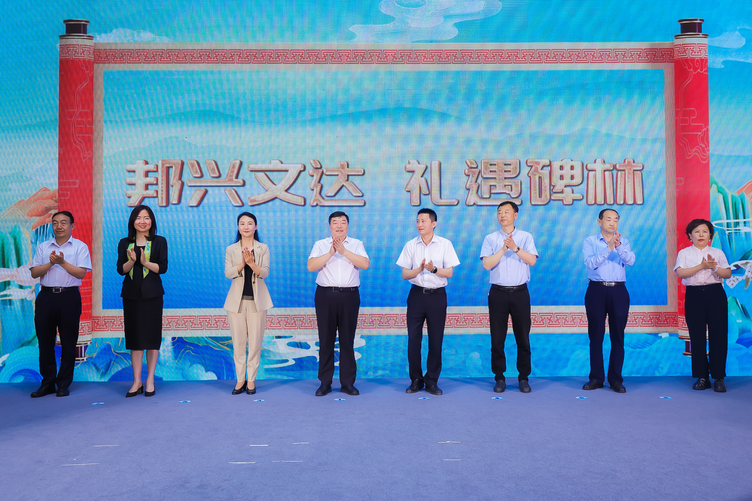 “邦兴文达 礼遇碑林”“西安最中国 碑林最西安”主题策展亮相西安咸阳国际机场_fororder_222