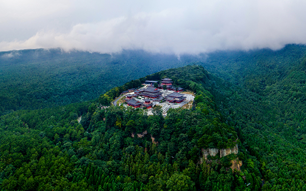 清凉广元诚邀八方游客 掀起夏季旅游热潮_fororder_广元天曌山一景---供图--利州区委宣传部