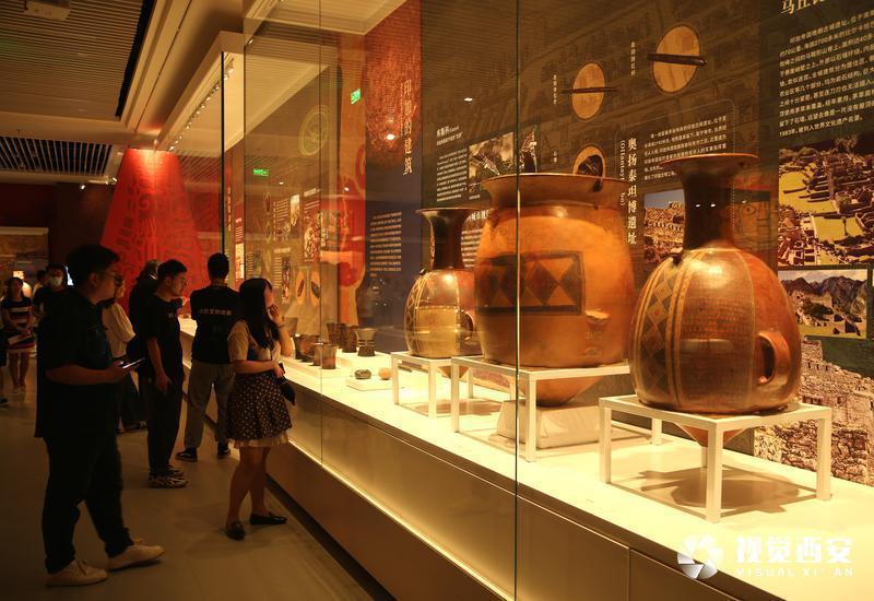 “消失的文明——印加人和帝国四方之地”展览在陕历博开幕