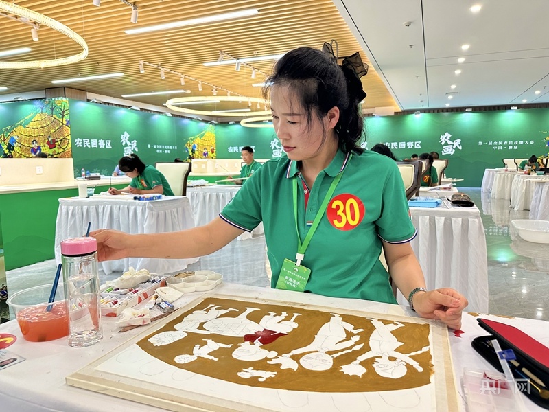 第一届全国农民技能大赛在山东聊城举行