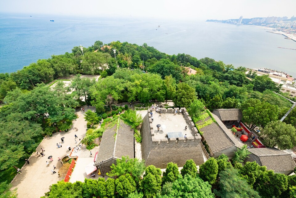 烟台山上好风光