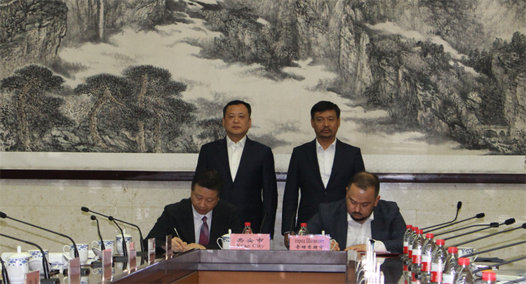 践行中国—中亚峰会成果 哈萨克斯坦奇姆肯特市代表团访问西安_fororder_5