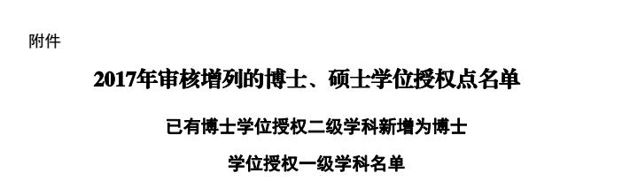 【滚动新闻】【教育科技（标题）】【移动版（列表）】吉林省16所高校新增博士、硕士学位授权点