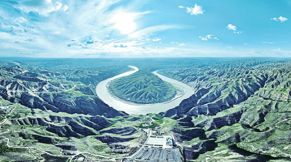 黄河奇湾 人间胜景_fororder_黄河湾
