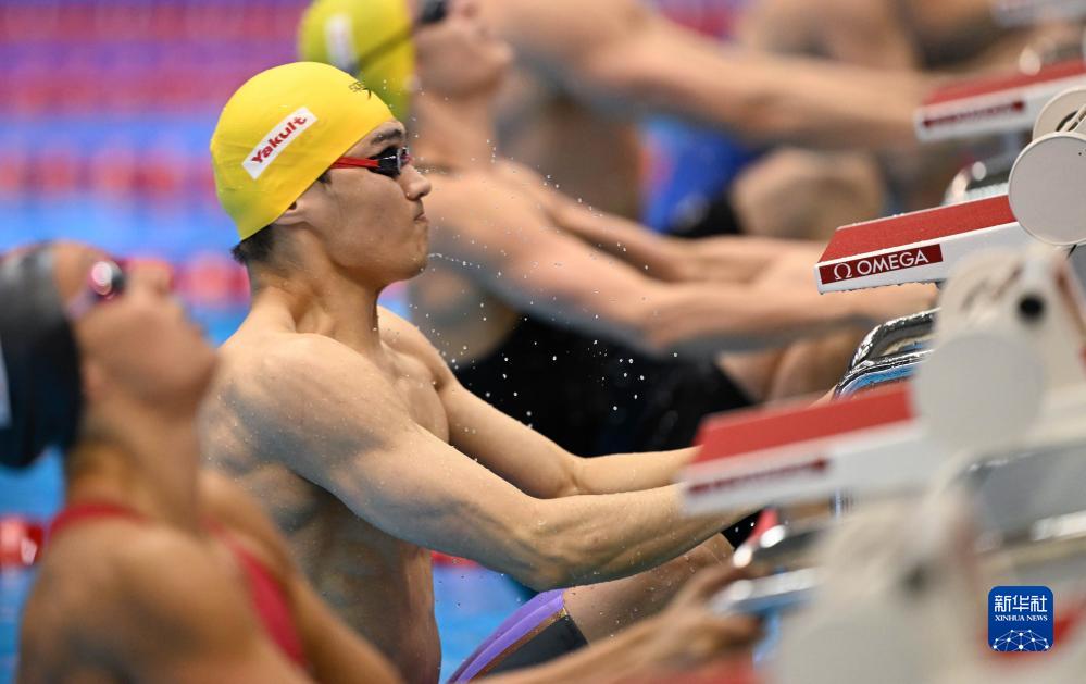 游泳世锦赛男女4x100米混合泳接力：中国队夺冠
