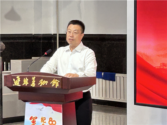 翰墨飘香鱼水情 纪念延安双拥运动80周年书画作品展在辽宁美术馆开幕_fororder_0730_13