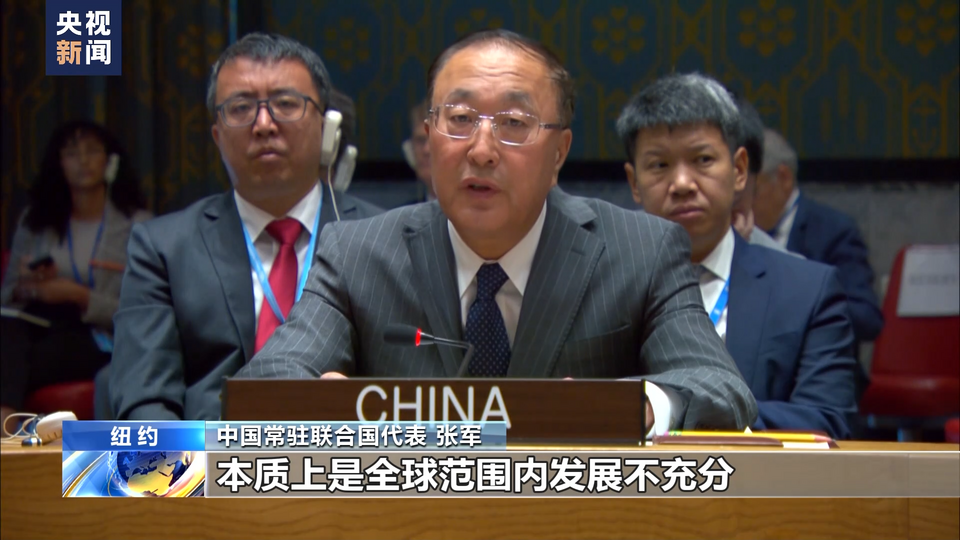 中方在安理会上呼吁完善全球粮农治理体系