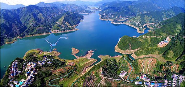 广元青川再次入选全国县域旅游发展潜力百佳县_fororder_白龙湖幸福岛(1)