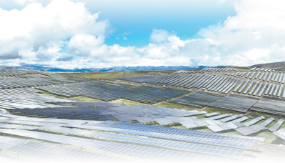 清洁能源 互补发展——雅砻江水风光一体化示范基地建设现场探访