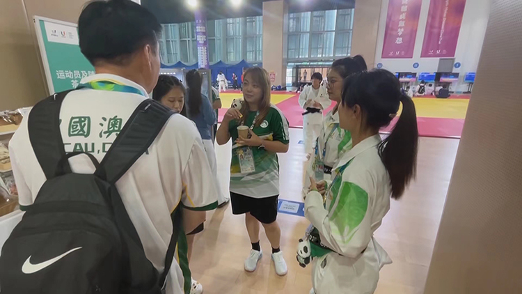 成都大运会柔道比赛收官！中国澳门代表团点赞简阳柔道场馆中心_fororder_中国澳门代表团-供图-简阳市融媒体中心--__