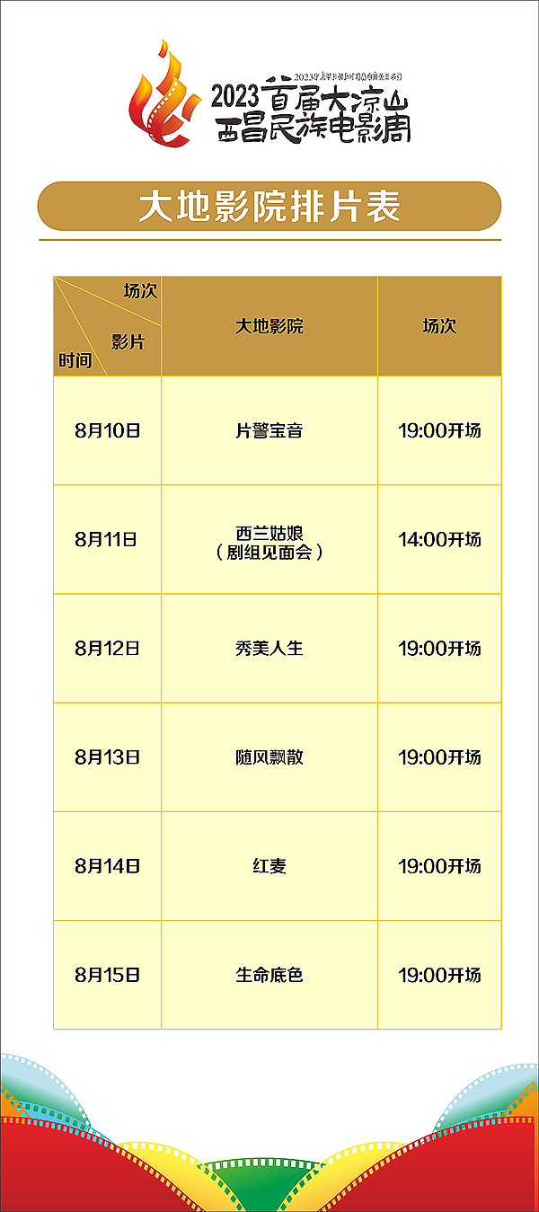 2023首届大凉山西昌民族电影周展映活动即将开启_fororder_微信图片_20230807100259
