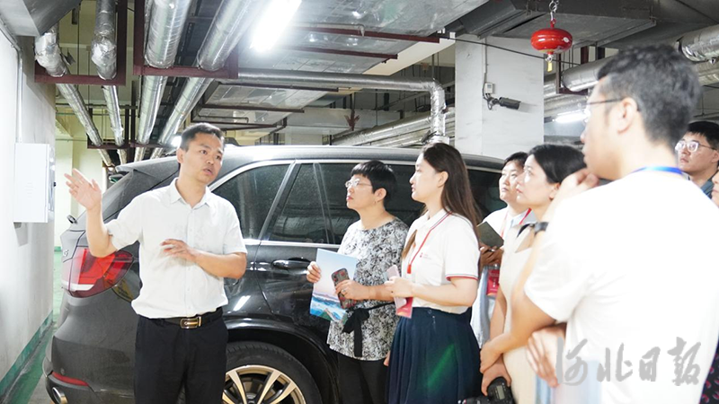 小区人防车位装上充电桩 河北国动部门努力在增进民生福祉中彰显新担当