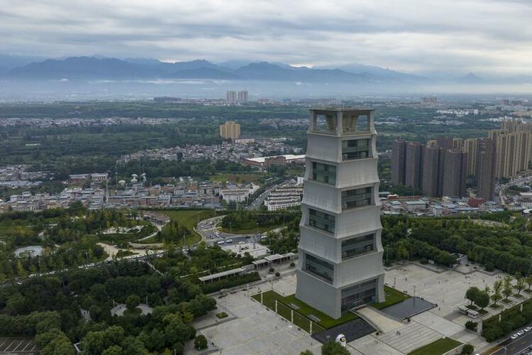揽月阁与云海同框宛若仙境