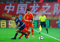 国家队首个主场进球留念 艾克森盼踢进世界杯决赛圈