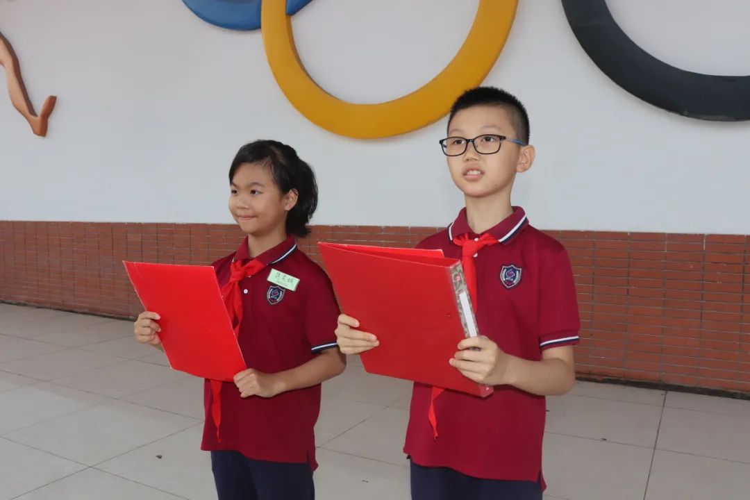 逐梦未来 强国有我——石家庄外国语小学开学典礼暨第一次升旗仪式_fororder_640 (1)