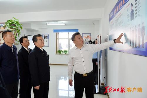 张庆伟在双鸭山七台河鸡西调研