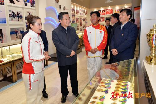 张庆伟在双鸭山七台河鸡西调研