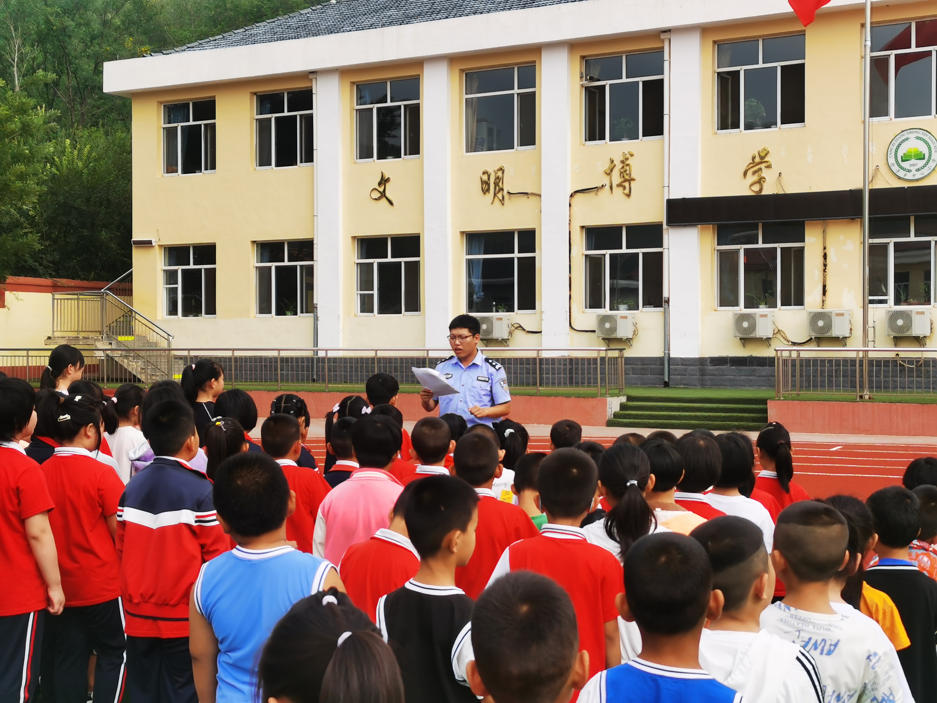 河北承德县：法治进校园 护航开学季_fororder_图4