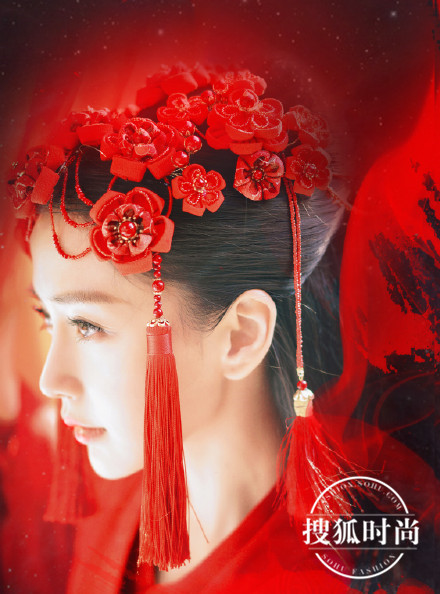 真正的美人是无惧侧颜挑战的 baby刘亦菲美成画中仙