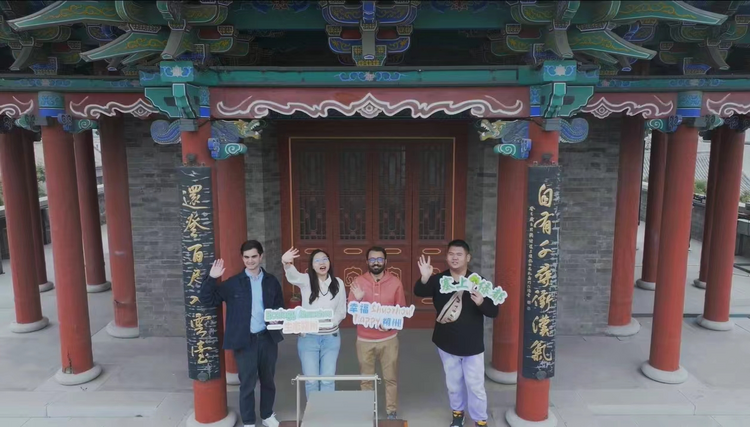 海外融媒走读朔州 | 国体验官打卡最美生态园 看朔州如何绘制“绿色底片”_fororder_图片1