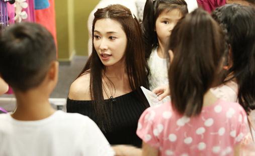 林志玲扮少女教儿歌 女神秒变少女娃娃音教唱儿歌