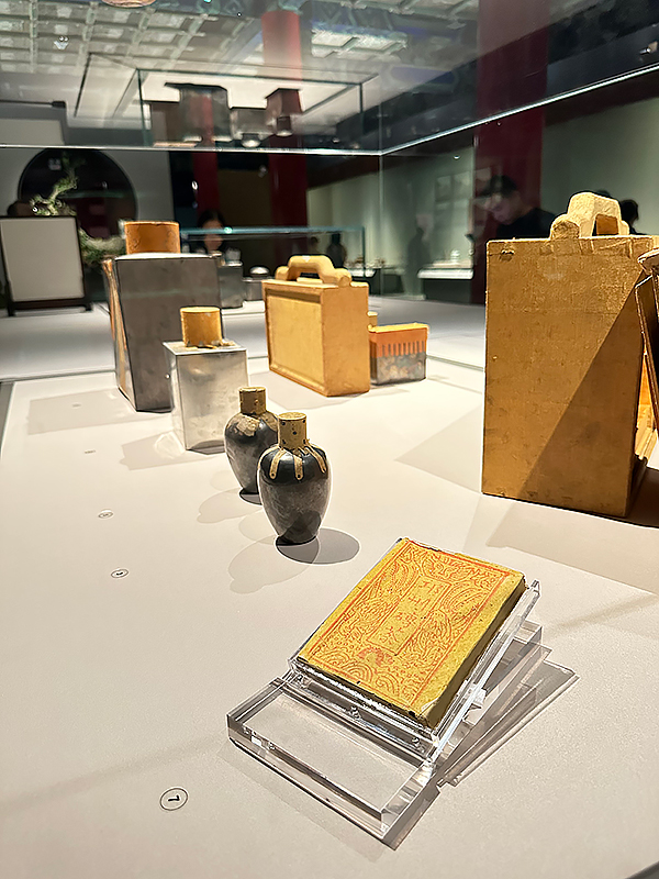 邛州茶砖亮相故宫博物院茶文化特展_fororder_展览现场-供图-邛崃市委宣传部