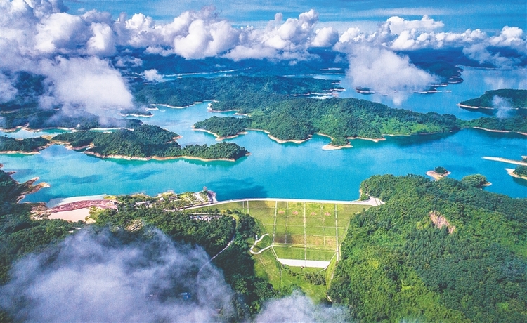 松涛水库：青山环绕 美不胜收_fororder_111111