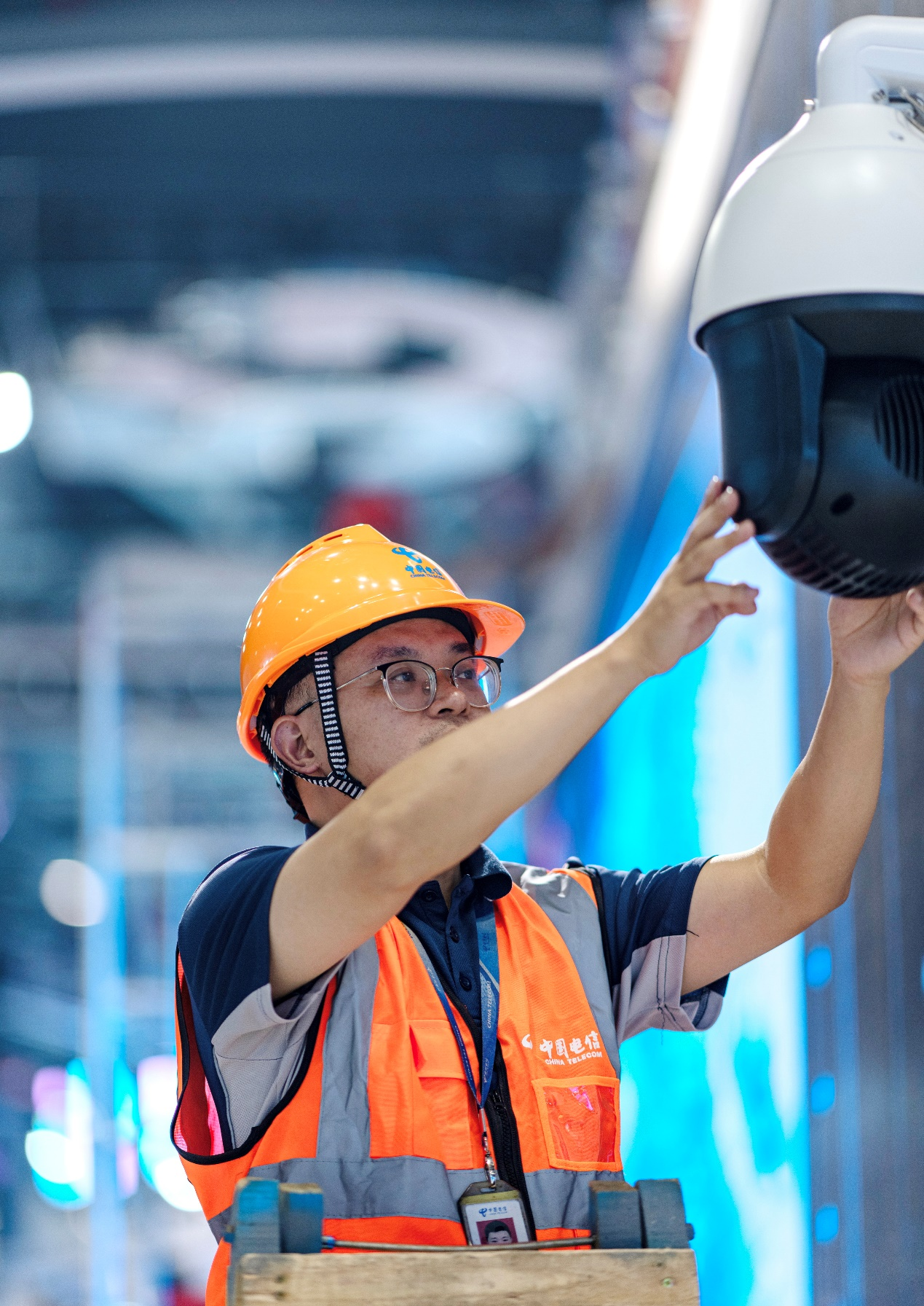 中国电信江西公司全力确保2023年世界VR产业大会通信畅通_fororder_图片7