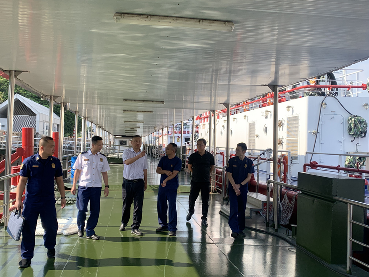广州市东沙街道走访荔湾区消防救援大队_fororder_图片2