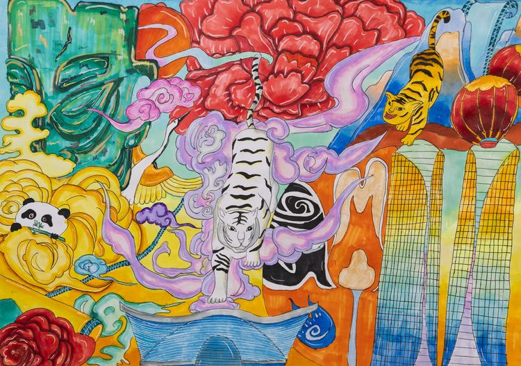 （转载）成都的孩子们，“画”给国际大体联最特别的一封信