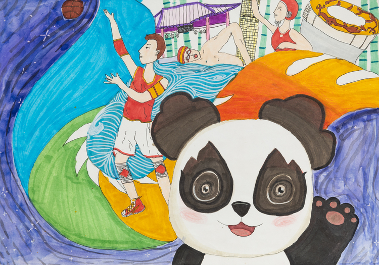 （转载）成都的孩子们，“画”给国际大体联最特别的一封信