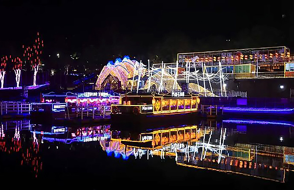 61场文旅活动 自贡自流井“双节”嗨玩不重样_fororder_夜游釜溪