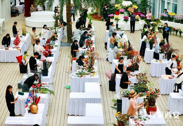 2023陕西长安花卉大会开幕 市民可近距离赏“花开盛宴”