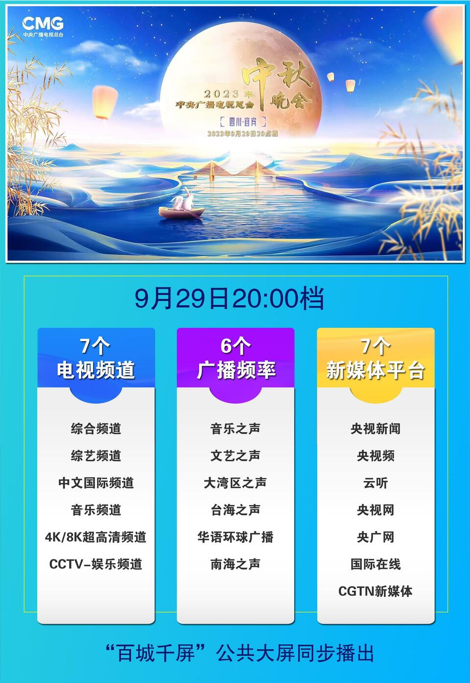 总台周看点｜中秋遇国庆，家国两相依