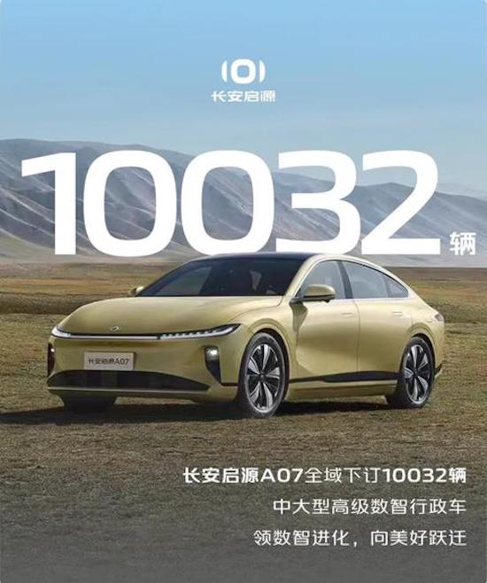 全域下订订单破万 中大型高级数智行政车长安启源A07“四真”背后的硬核实力_fororder_image001