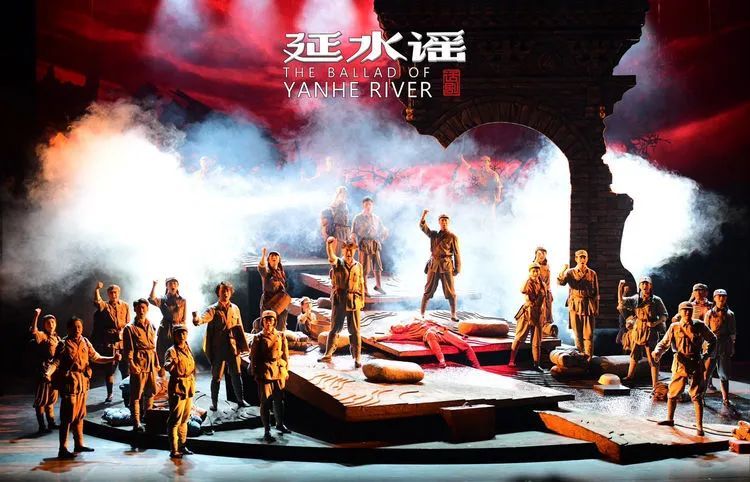 （转发）西安话剧院话剧《延水谣》在延安上演